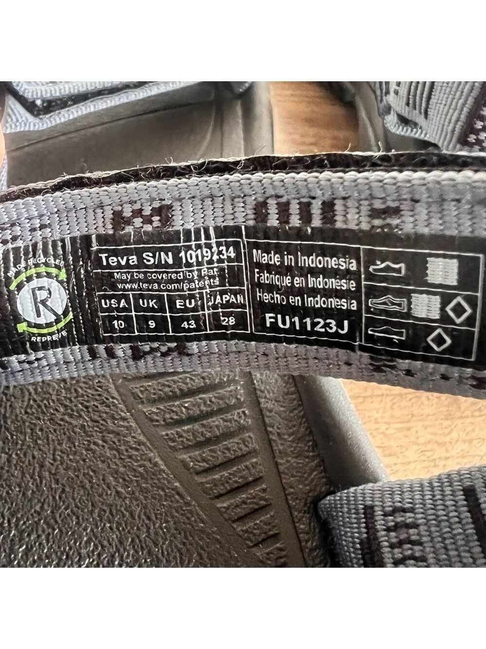 TEVA Hurricane XLT2 Men's Sandal Size 10 NEW #B1540A - Picture 6 of 9
